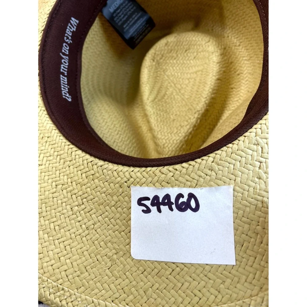 Bailey of Hollywood Derian Fedora Southwest Outback Hat Medium Beige Wide Brim